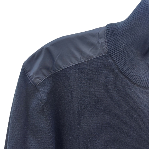 Michael Kors Men's Dark Navy Knit Pullover - Picture 3 of 9